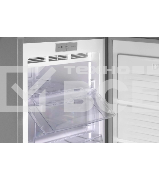 Морозильная камера Nordfrost DF 265 SAP серебристый , 210л, 5 ящиков