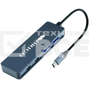 Концентратор ORIGO OU3340C/A1A USB-C, 2xUSB 3.0, 2xUSB-C