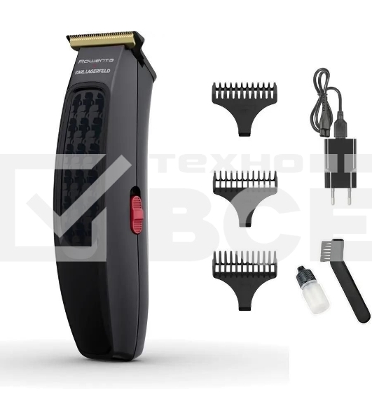 Машинка для стрижки Rowenta Cut & Style KL TN182LF0 черный (насадок в компл:3шт)