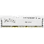 Оперативная память Kingston Fury Beast, DDR5, 16GB (1x16GB), 6000MHz, CL36, с радиатором, белый, фото 1