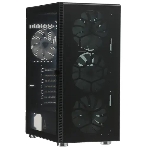 Компьютерный корпус Montech X3 GLASS, без БП, ATX 6x120мм 2xUSB 3.0 1xUSB3.1 audio bott PSU, черный, фото12