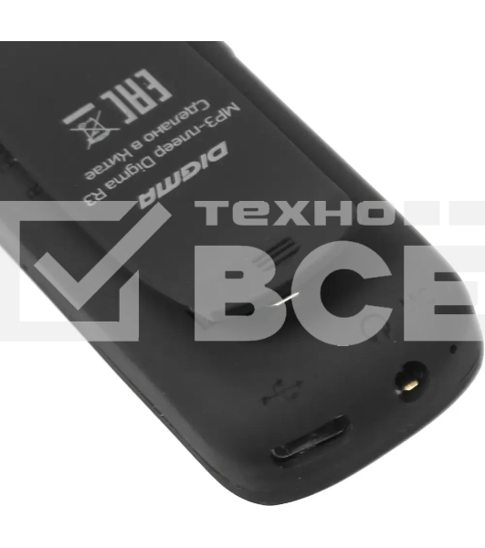 Плеер Flash Digma R3 8Gb черный/0.8