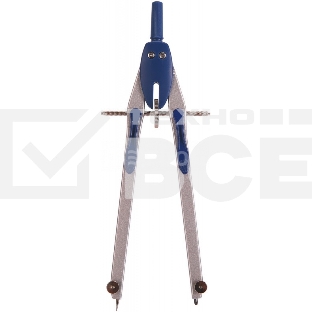 Циркуль Deli Accuro EG30994 корпус синий металл в компл.:грифель