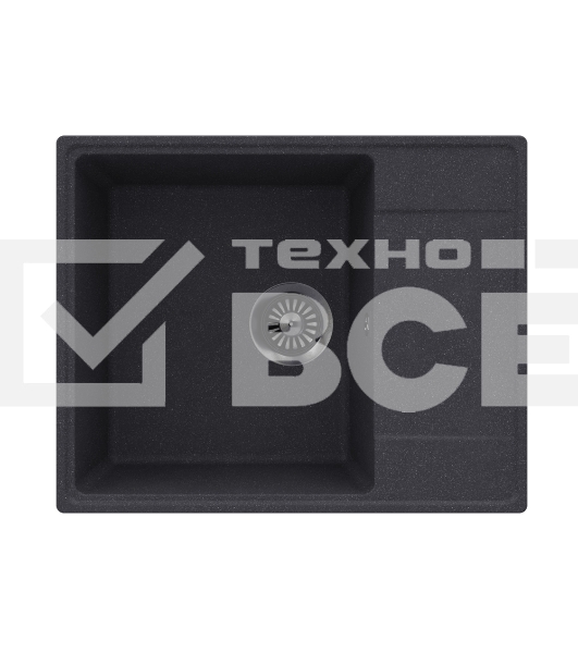 Кухонная мойка Maunfeld Lacrima 605 MFQS-605DGR темно-серый