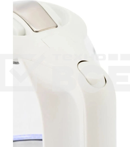 Чайник электрический StarWind SKG1056 1,8 л, 2000 Вт, белый/прозрачный