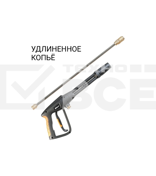 Мойка высокого давления Bort KEX-3200 2800 Вт, максимальное давление 90 бар, рабочее давление 70 бар, 20 л/мин, 47 кг, набор аксессуаров 10 шт