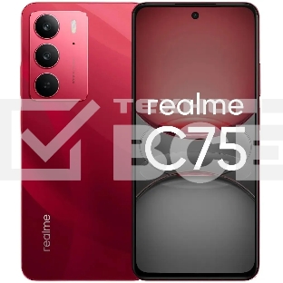Смартфон Realme C75, 8/256Gb, красный