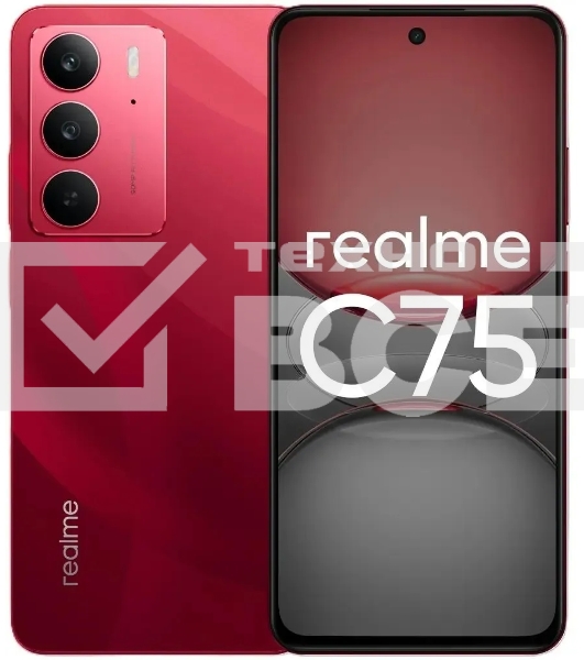 Смартфон Realme C75, 8/256Gb, красный