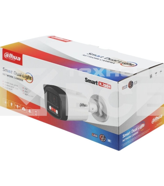 Камера видеонаблюдения IP Dahua DH-IPC-HFW1239TL1P-A-IL-0280B 2.8-2.8мм цв.