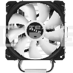 Устройство охлаждения(кулер) Accord ACC-5P12PRO ARGb Soc-AM5/AM4/1200/1700/1851 серебристый/черный 4-pin 31dB Al+Cu 220W 525gr brown box, фото9