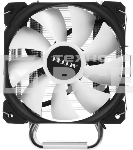 Устройство охлаждения(кулер) Accord ACC-5P12PRO ARGb Soc-AM5/AM4/1200/1700/1851 серебристый/черный 4-pin 31dB Al+Cu 220W 525gr brown box