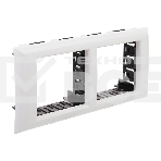 Рамка-суппорт 4мод. Avanti для In-liner Front бел. ДКС 4400914, фото 1