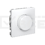 Светорегулятор поворотно-нажимной (диммер) ArtGallery LED RC 400Вт механизм бел. SE GAL000123, фото3