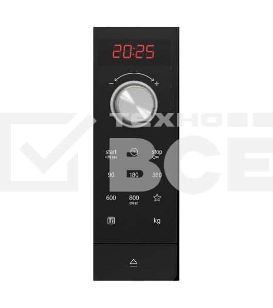 Встраиваемая микроволновая печь Bosch, Serie 2, черный