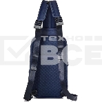 Рюкзак слинг мужской Piquadro Orion CA6625S136/BLU синий ткань/натур.кожа, фото3