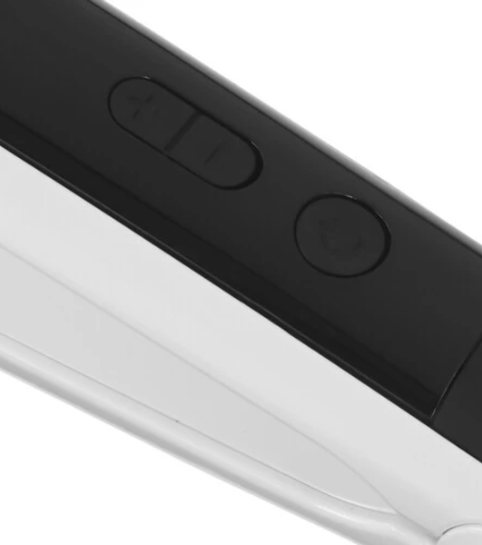 Выпрямитель для волос БЕРДСК 2202 белый/черный, 20 мм, 200 °C, 4 режима