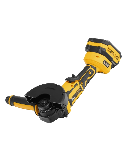 Машина шлифовальная угловая Denzel аккумуляторная бесщет. AGH-BL-20-125, Li-Ion, 20 В