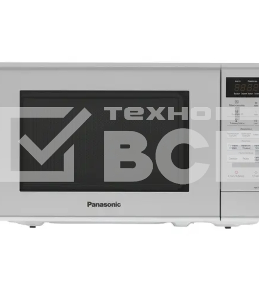 Микроволновая печь Panasonic NNST27HMZPE серебристый, 20 л, 800 Вт, переключатели - сенсор