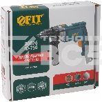 Дрель ударная FIT ID-750 750 Вт, 0-3000 об/мин, КлП 13 мм, 2,4 кг, мет. корп., рез. накл., коробка, фото2