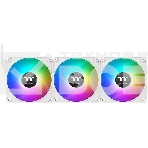Комплект вентиляторов для корпуса Thermaltake CT140 EX ARGB Sync (3 шт.) белый, 140 мм, 1800 об/мин, 30.7 дБ, 4 pin, фото4