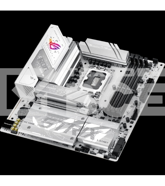 Материнская плата ASUS ROG STRIX B860-G GAMING WIFI, LGA 1851, Intel B860, 4xDDR5, 4xSATA, 4xM.2, 1xPCIe 5.0 x16, 1xDP, 1xHDMI, 1xThunderbolt 4, 1x 2.5Gb LAN, 1xUSB-C 20Gbps, 1xUSB-A 10Gbps, 3xUSB-A 5Gbps, 4xUSB-A 2.0, 2x3.5 мм, 7.1, mATX