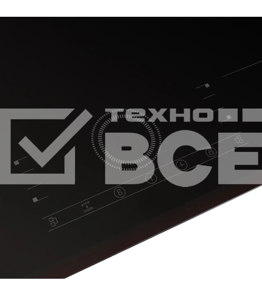Индукционная варочная панель DeLonghi ELETTRA 4B2P CR чёрный
