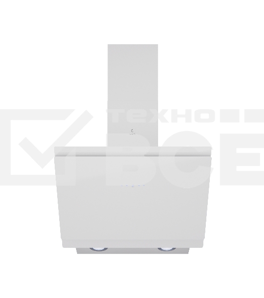 Вытяжка наклонная LEX FURIA 600 WHITE сенсорное управление