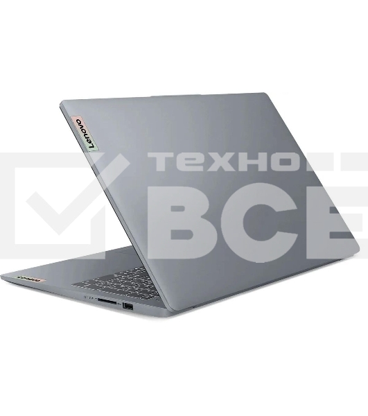Ноутбук Lenovo IdeaPad Slim 3 15AMN8 серый Ryzen 5 7520U 16Gb SSD512Gb AMD Radeon 610M 15.6