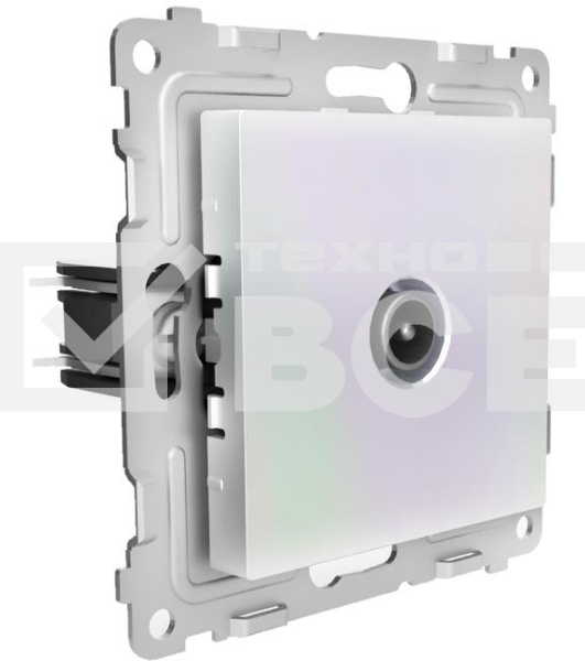 Коннектор TV СП Pixel механизм перламутр. TOKOV ELECTRIC TKE-PX-A1C-C04