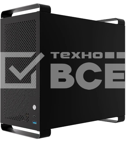 Компьютерный корпус Accord ACC-GCUB4 черный без БП mATX 1x92мм 1xUSB 3.0 1xUSB3.1 audio