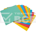 Бумага цветная Silwerhof для оригами и аппликации тонированная 100л. 10цв. Create 80г/м2 210х210мм, фото2