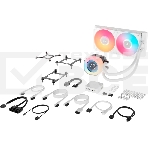 Система жидкостного охлаждения Water Cooling System Corsair iCUE LINK TITAN 240 RX LCD (240мм, белый, RGb/Fans: 2x120мм, 73.5CFM, 36dBA, 2100RPM/S: 1851, 1700, AM5, AM4), фото11