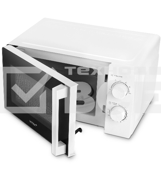 Микроволновая печь Vitek VT-MW0120 20 л, 700 Вт, белый/серебристый