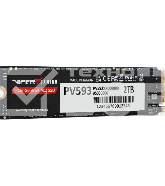 Накопитель SSD PATRIOT M.2 PCIE 2Tb 2280 NVMe PV593P2TbM28H