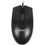 Мышь проводная A4Tech OP-550NU черный, 1000 dpi, USB, кнопки - 3, фото 1