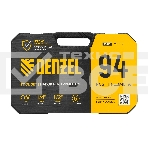 Набор инструментов Denzel 1/2', 1/4', CrV, S2, пластиковый кейс, 94 предмета, фото15