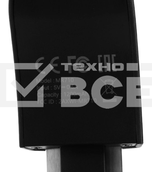 Гарнитура проводная с микрофоном A4Tech Bloody MR710 черный BT оголовье (MR710 BLACK)