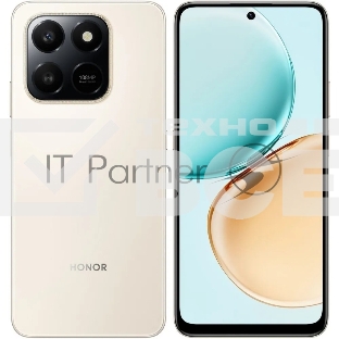 Смартфон HONOR X7d 6/128Gb золотой
