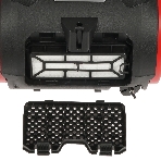 Пылесос Viconte VC-392 красный/черный, 600/3100 Вт, уборка сухая, пылесборник контейнер 2.2 л, фото4