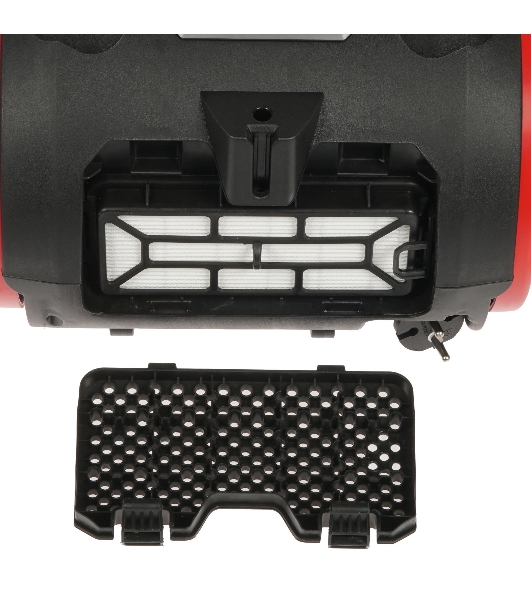 Пылесос Viconte VC-392 красный/черный, 600/3100 Вт, уборка сухая, пылесборник контейнер 2.2 л