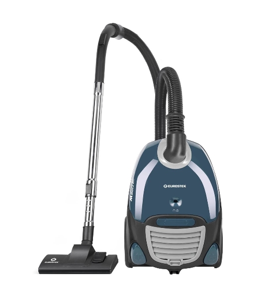 Пылесос Eurostek EVC-2002 синий, 400/2100 Вт, уборка сухая, пылесборник мешок 2 л