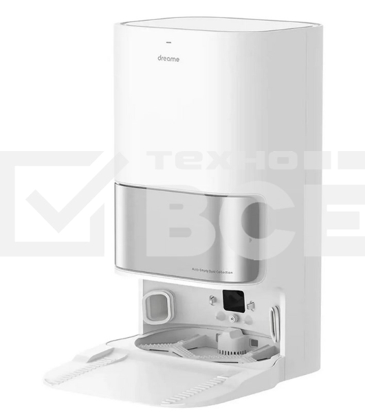 Робот-пылесос Dreame RLS6LADC L10s Ultra белый, 75 Вт, 5200 мАч Li-Ion, уборка сухая/влажная, пылесборник контейнер 0.35 л