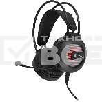 Наушники с микрофоном Оклик HS-L300G Black черный 2.2м мониторные USB оголовье (1796949), фото2