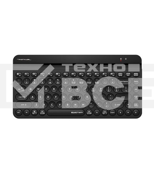 Клавиатура A4Tech Fstyler FBK30 беспроводная, USB, Bluetooth/Радиоканал, черный