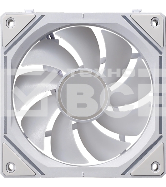 Вентилятор для корпуса Aerocool / Formula Air Bridge WH ARGB белый, 120 мм, 1500 об/мин, 27.5 дБ, 4 pin