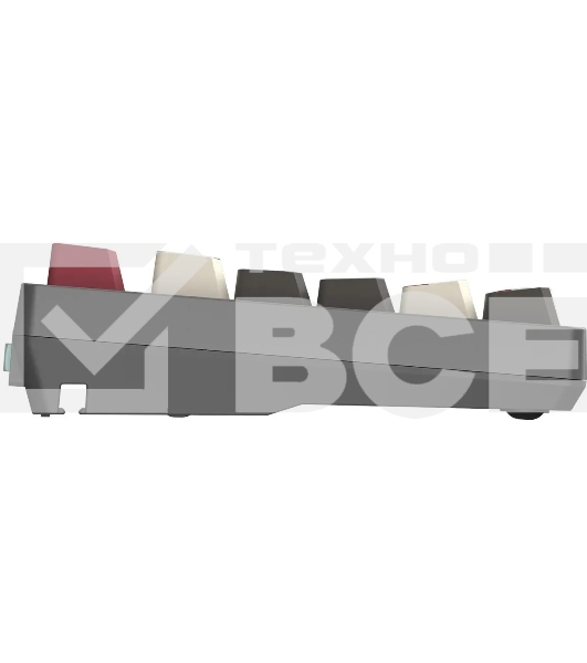 Клавиатура A4Tech Bloody WS87 беспроводная USB, Bluetooth/Радиоканал серый/красный