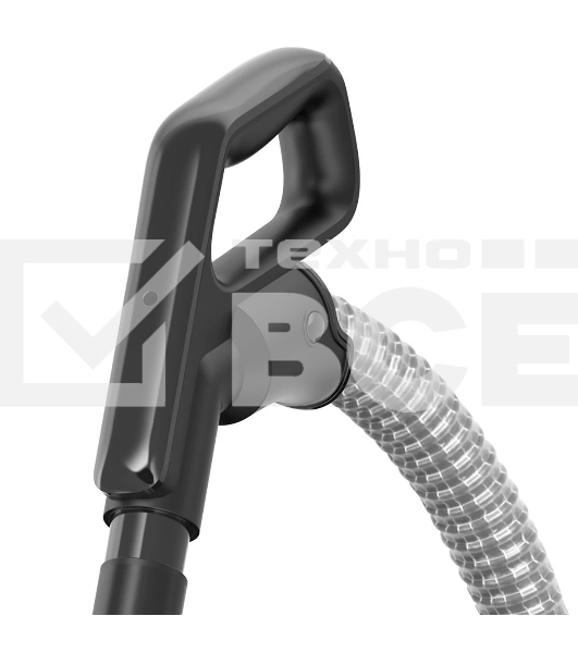 Пылесос Eurostek EVC-4516 серебристый, 500/2800 Вт, уборка сухая, пылесборник - контейнер, 3 л