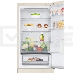 Холодильник LG GC-B459AEMW бежевый двухкамерный 234/110л морозилка снизу, фото12
