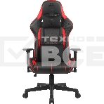 Игровое кресло Defender Pride чер/крас, класс 4, PU, 2 подушки T, фото2