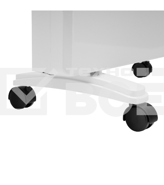 Конвектор электрический MTX CH-1000, белый, 1000 Вт, 10 м2, термостат